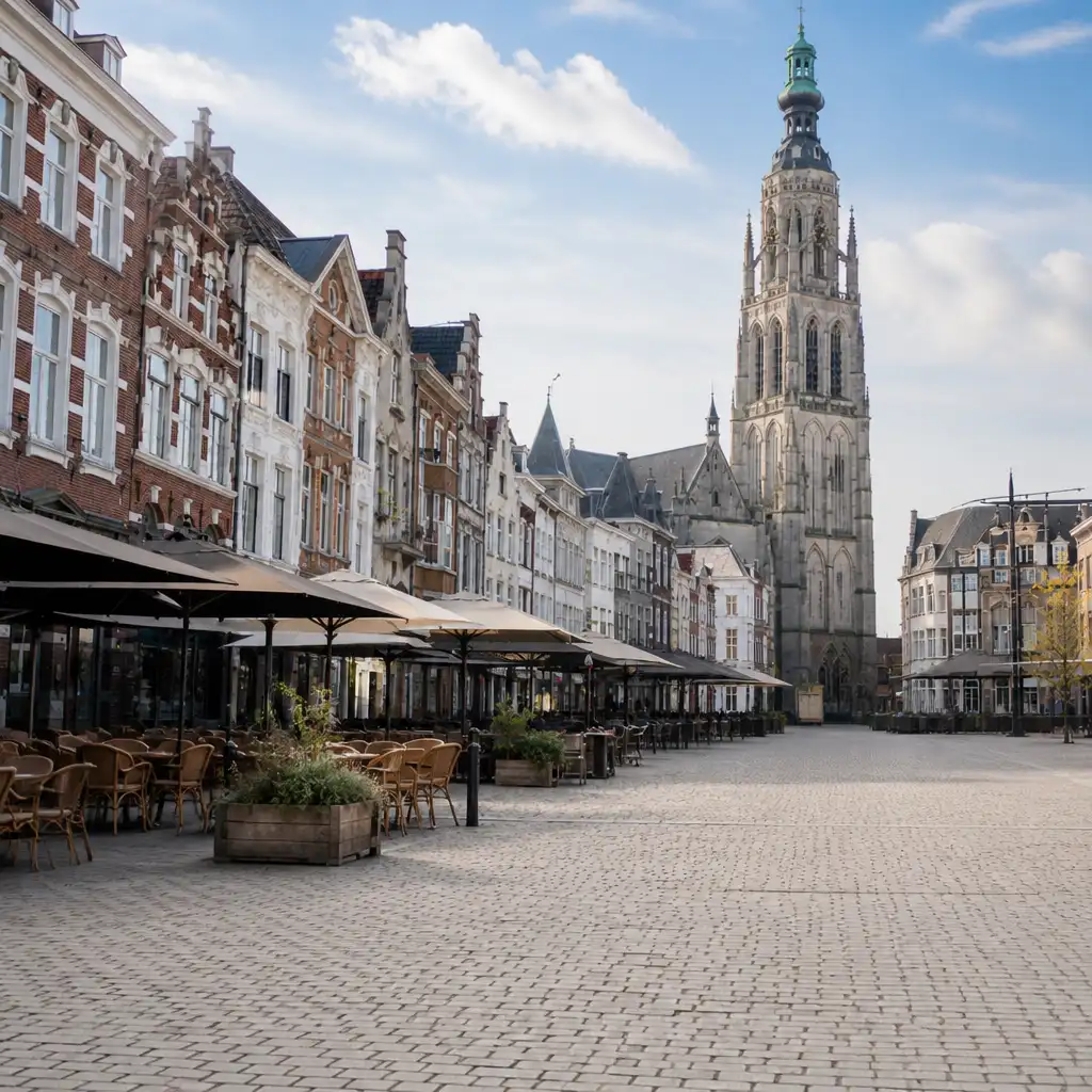 Een stadsspel spelen in Breda