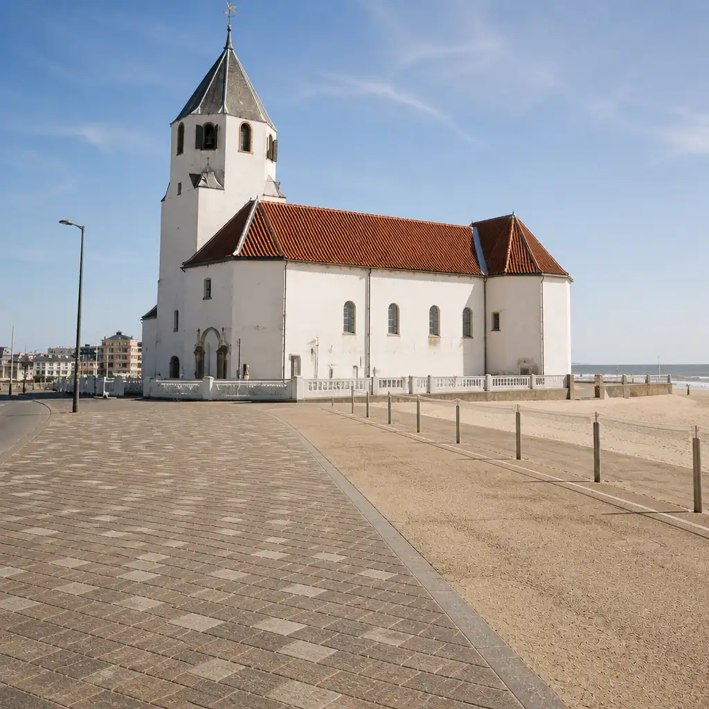 Een stadsspel spelen in Katwijk aan Zee