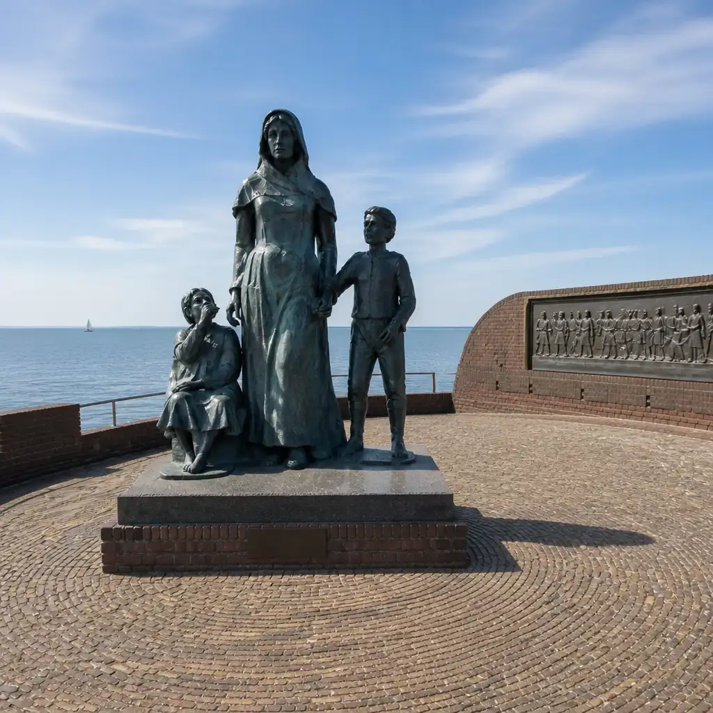 Een stadsspel spelen in Urk